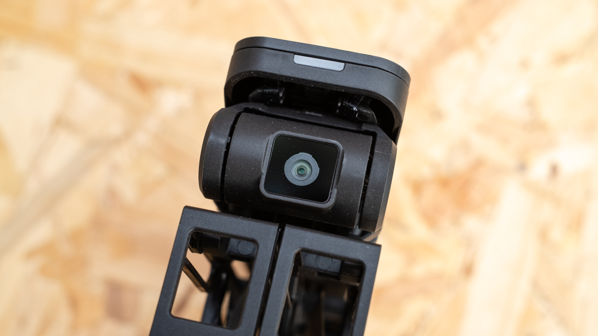 HoverAir X1 camera and gimbal close-up