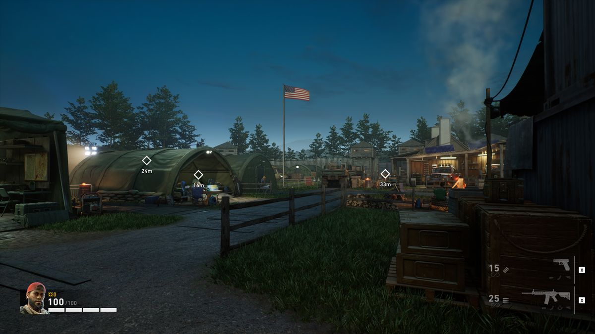 Back 4 Blood settings image quality comparison screenshots