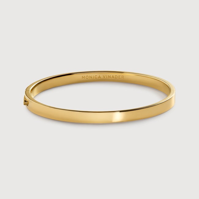 Gold Vermeil Essential Bangle