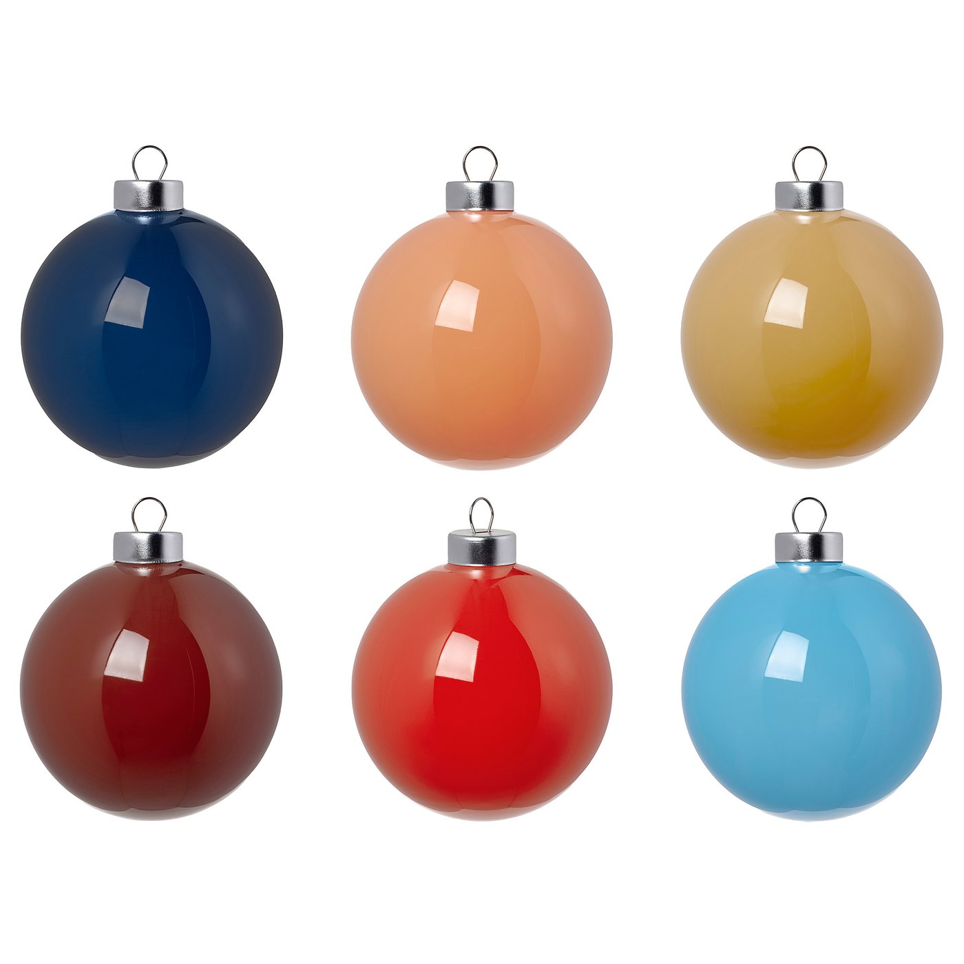 Vinterfint Tree Ornament - Bauble Glass/mixed Colours 8 Cm