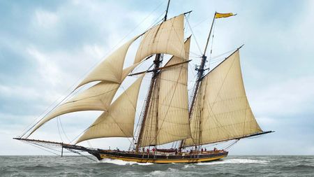 19th century schooner