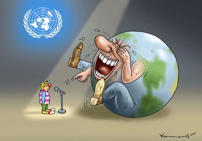 U.S. Trump United Nations laughter