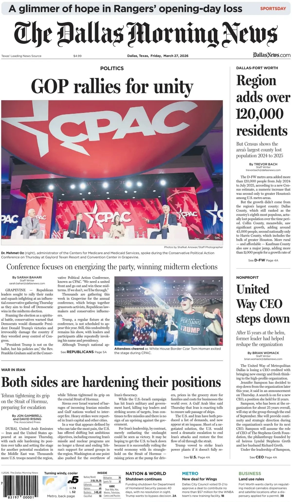 The Dallas Morning News