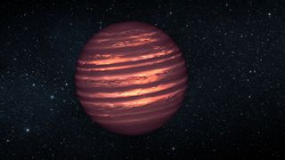 Atmosphere of a brown dwarf