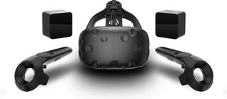 The HTC Vive includes base station cameras for tracking a player within the room