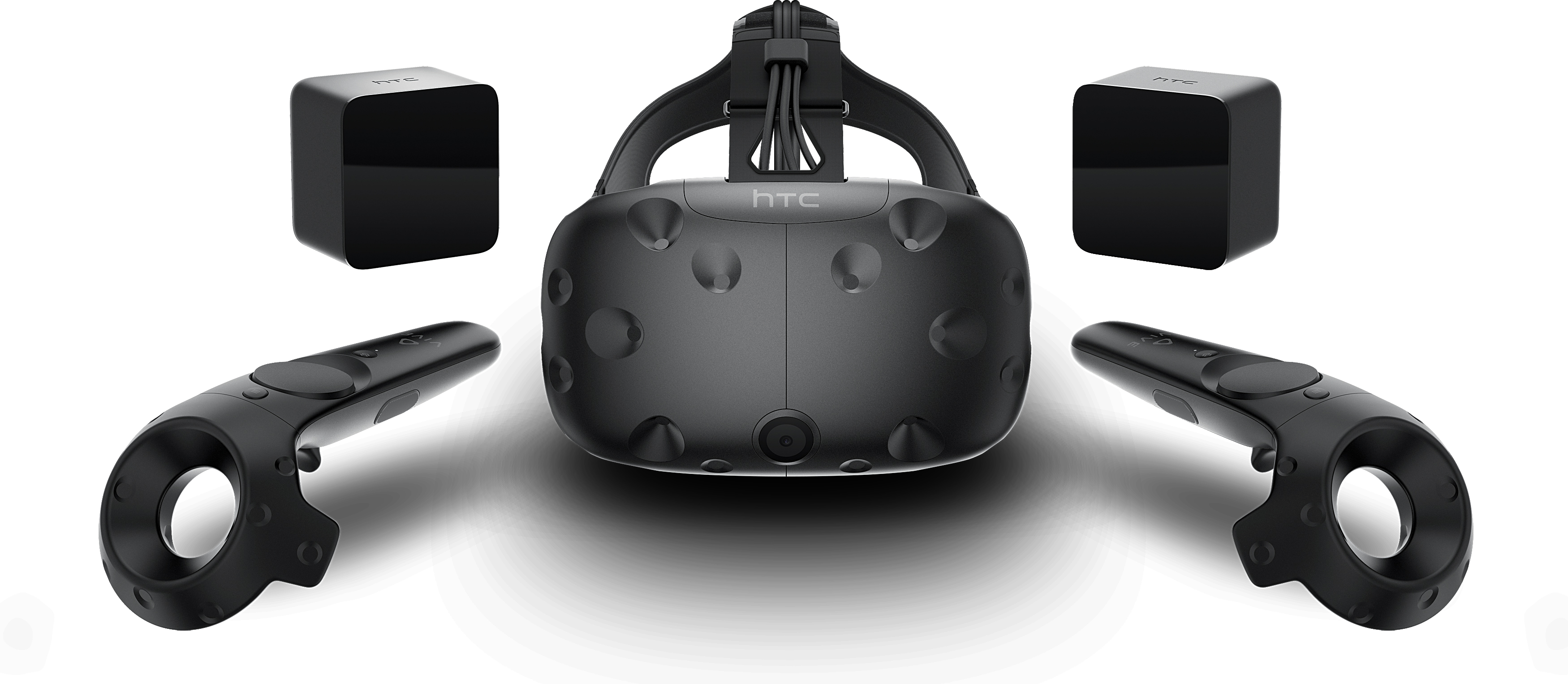 The HTC Vive includes base station cameras for tracking a player within the room