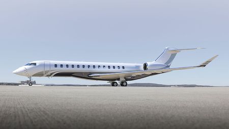 Global 7500 jet on the tarmac