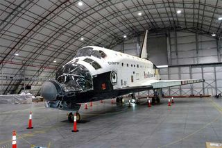 NASA Powers Up Space Shuttle Endeavour