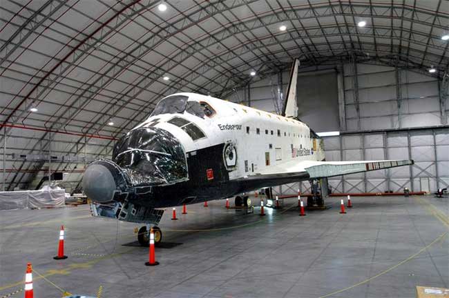 nasa shuttle hangar