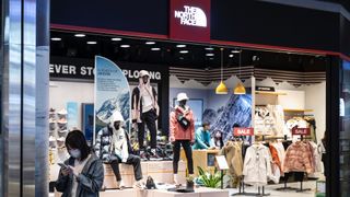 The North Face storefront