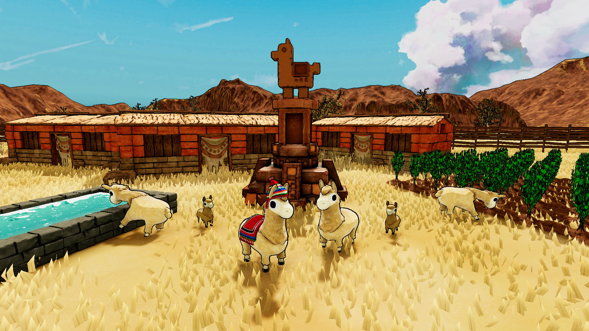 Screenshots from games showcased during the 2025 Wholesome Direct