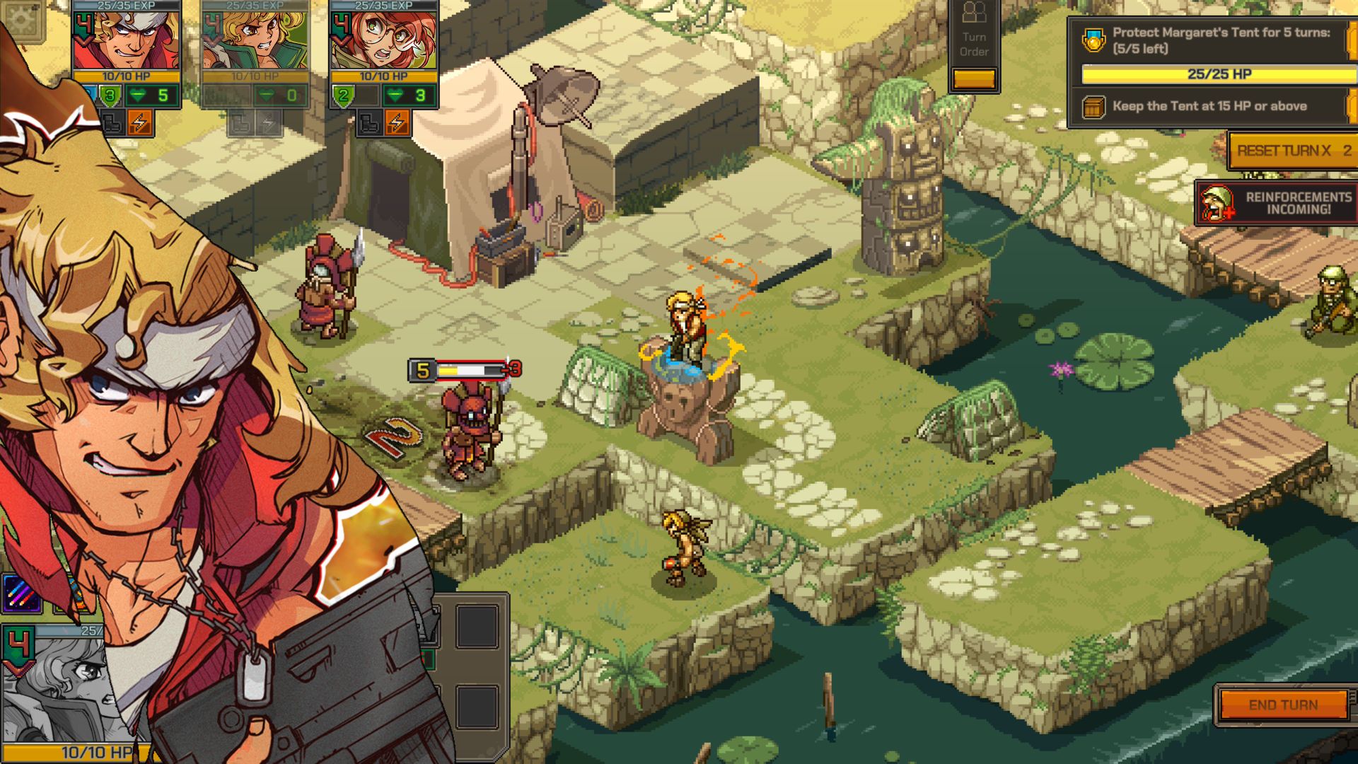 Metal Slug Tactics screenshot (2024)