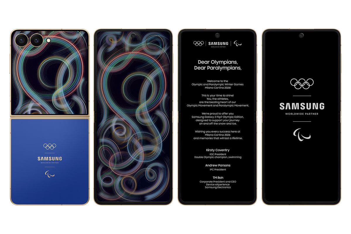 Samsung Z Flip7 Olympic Edition