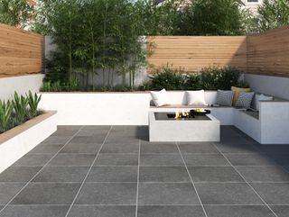 grey patio from tile mountain