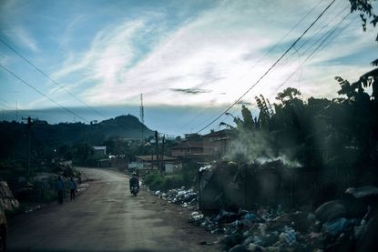 A street in Cameroon.