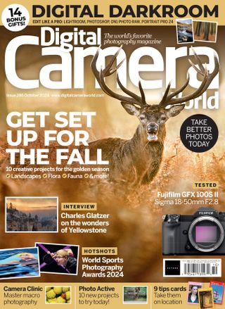 Export cover of the October 2024 issue of Digital Camera magazine, with 'Get set for Autumn' as the main coverline