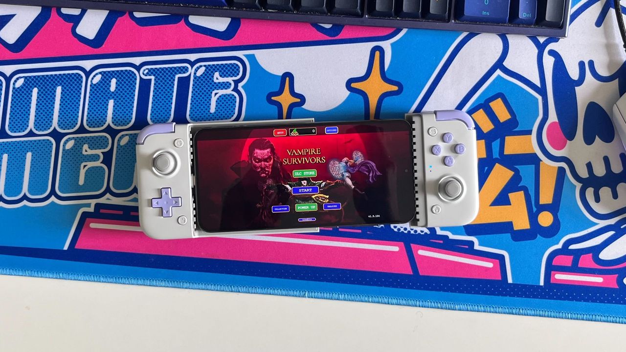 The GameSir X2s Type C on a desk.