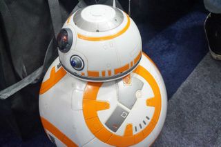 Spin Master's Hero Droid BB-8 in action.