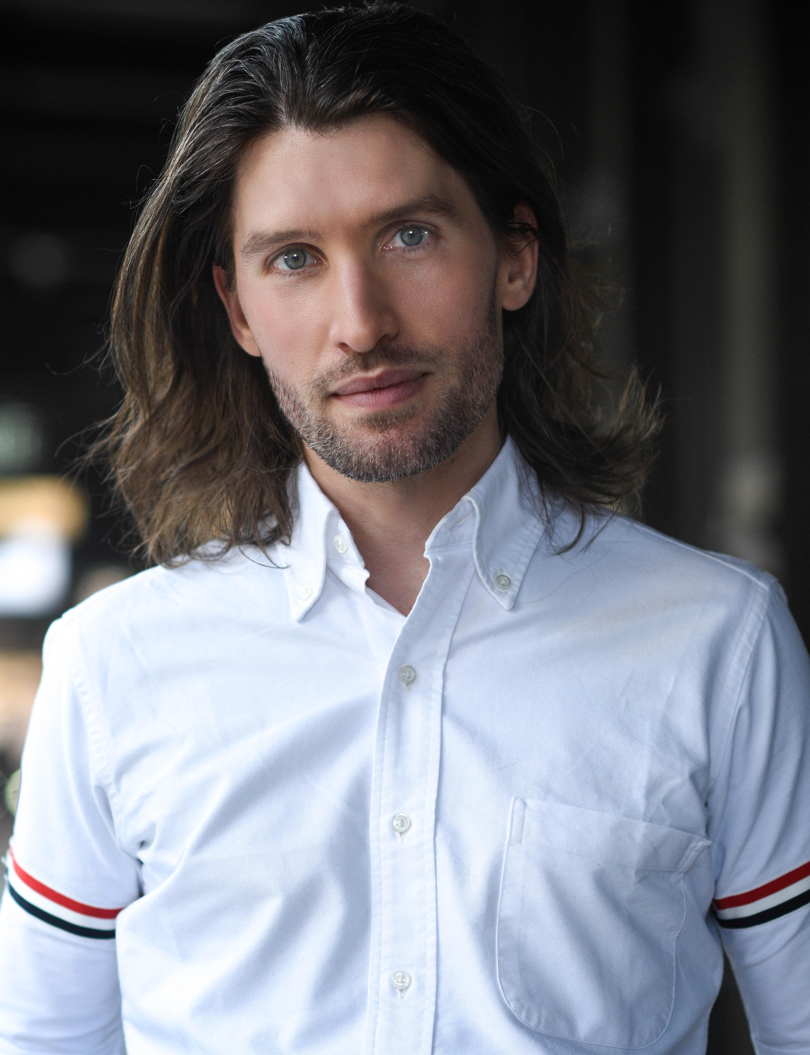 Dr. Brian Hibler in a white shirt