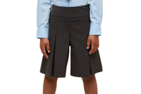 Girls' Adjustable Waist Stain Resistant School Culottes £5.60 - £9.80 | John Lewis&nbsp;