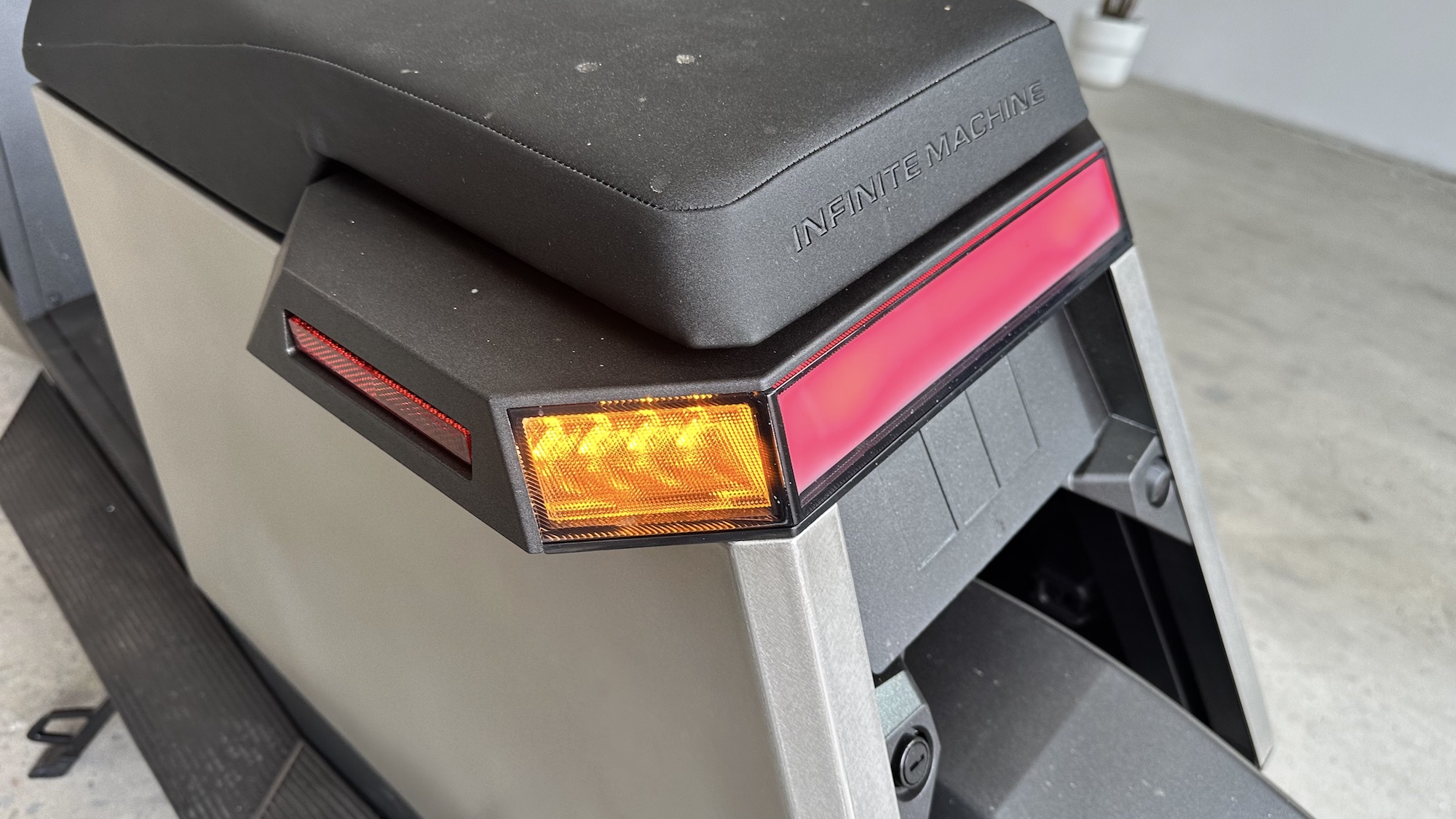 Infinite Machine P1 taillights and turn signals