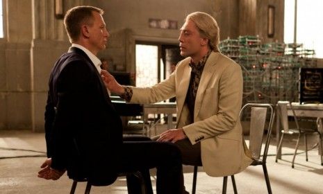 Daniel Craig and Javier Bardem in &amp;quot;Skyfall&amp;quot;
