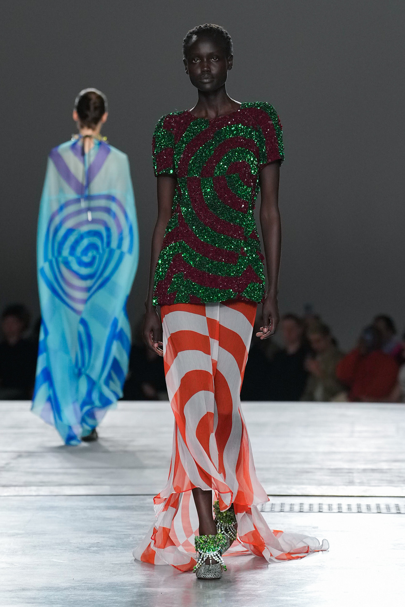 colorful looks from dries van noten spring 2026