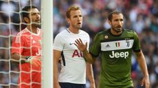 Juventus vs Tottenham Champions League Kane Chiellini