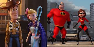 Toy Story 4 and Incredibles 2