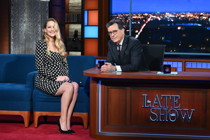 Jennifer Lawrence on Stephen Colbert