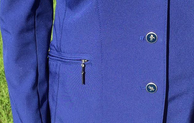Caldene Scope Ladies Jacket showing buttons and pocket