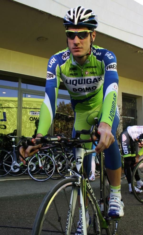 Jacopo Guarnieri is ready for his ride