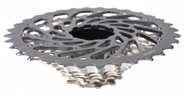 The largest cog is made of machined aluminum and will be individually replaceable.