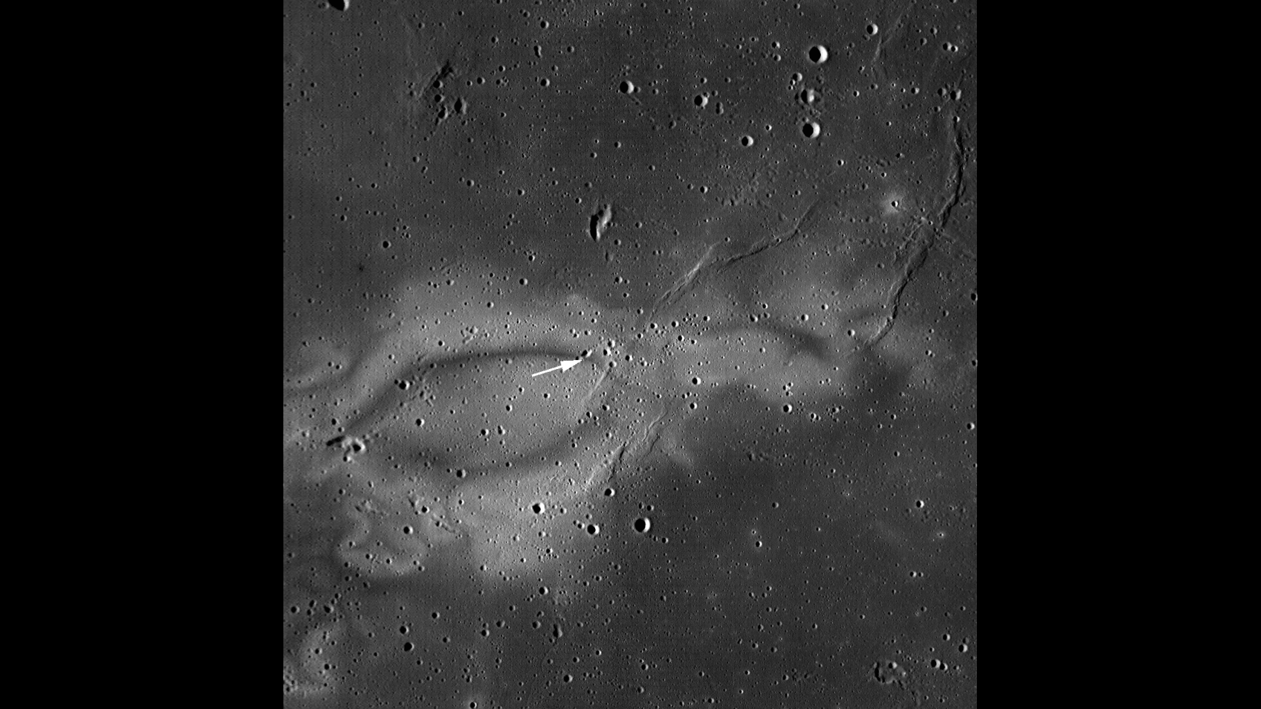 afbeelding van vreemd maanoppervlak