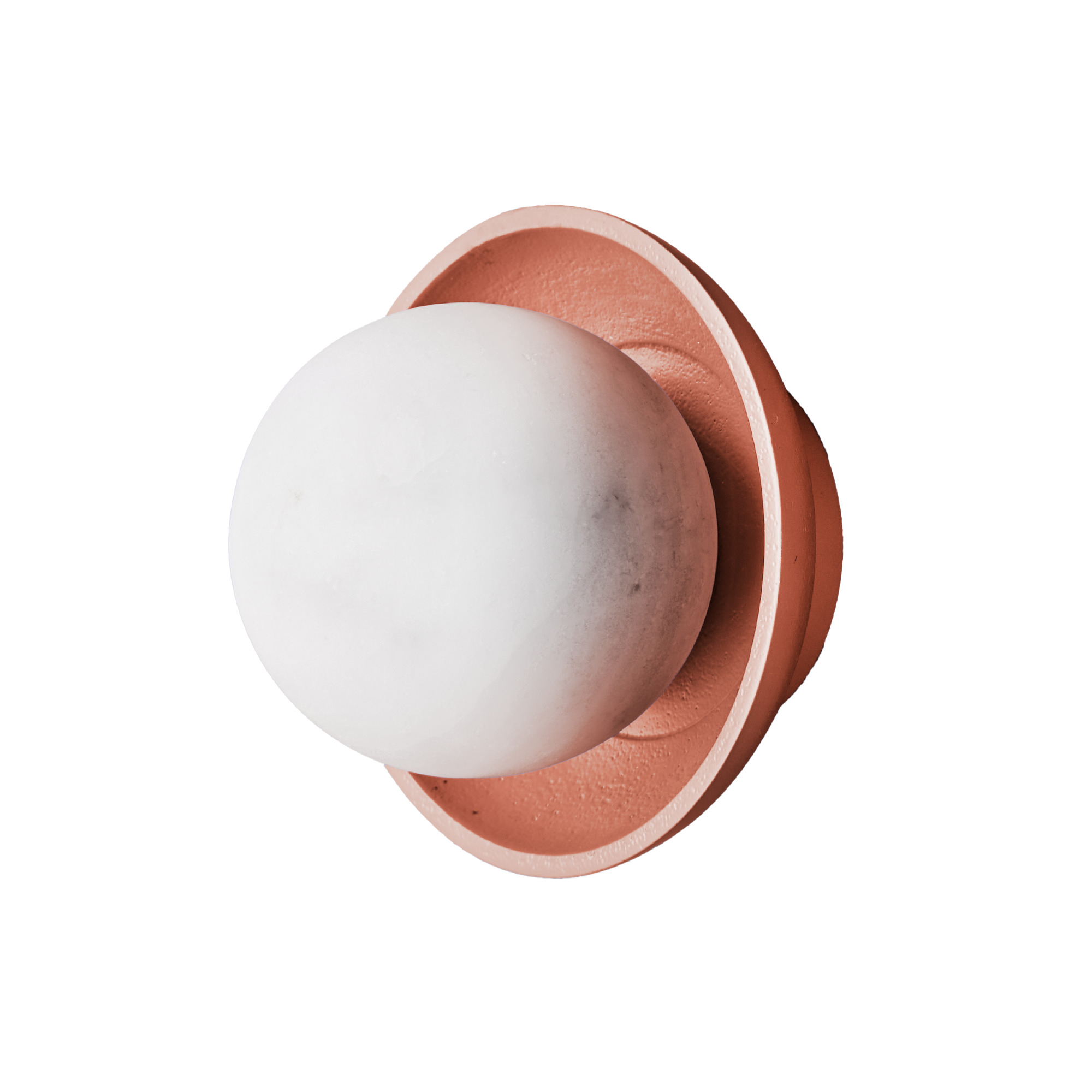Luna wall light in Terracotta by Matthew Williamson for Pooky 