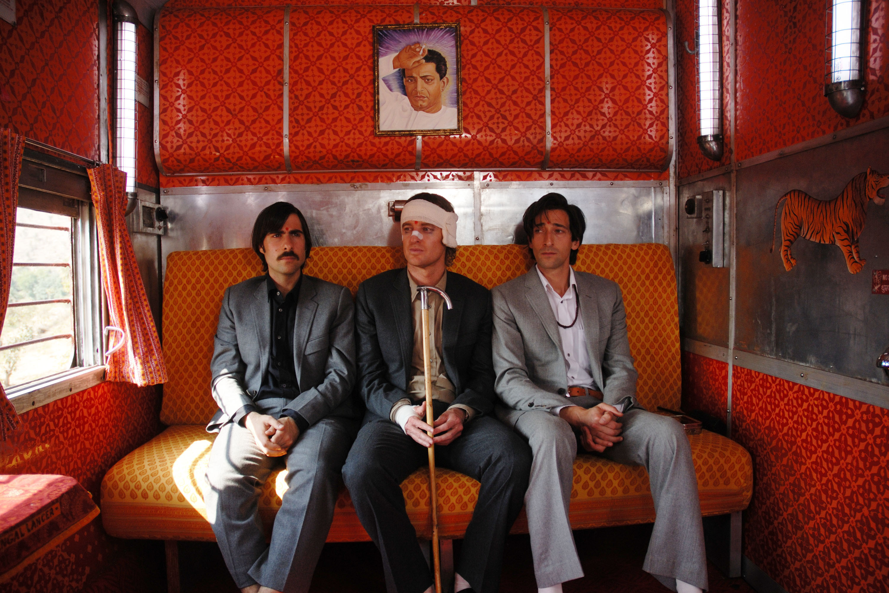 Jason Schwartzman, Owen Wilson and Adrien Brody in The Darjeeling Limited Limited (2007)