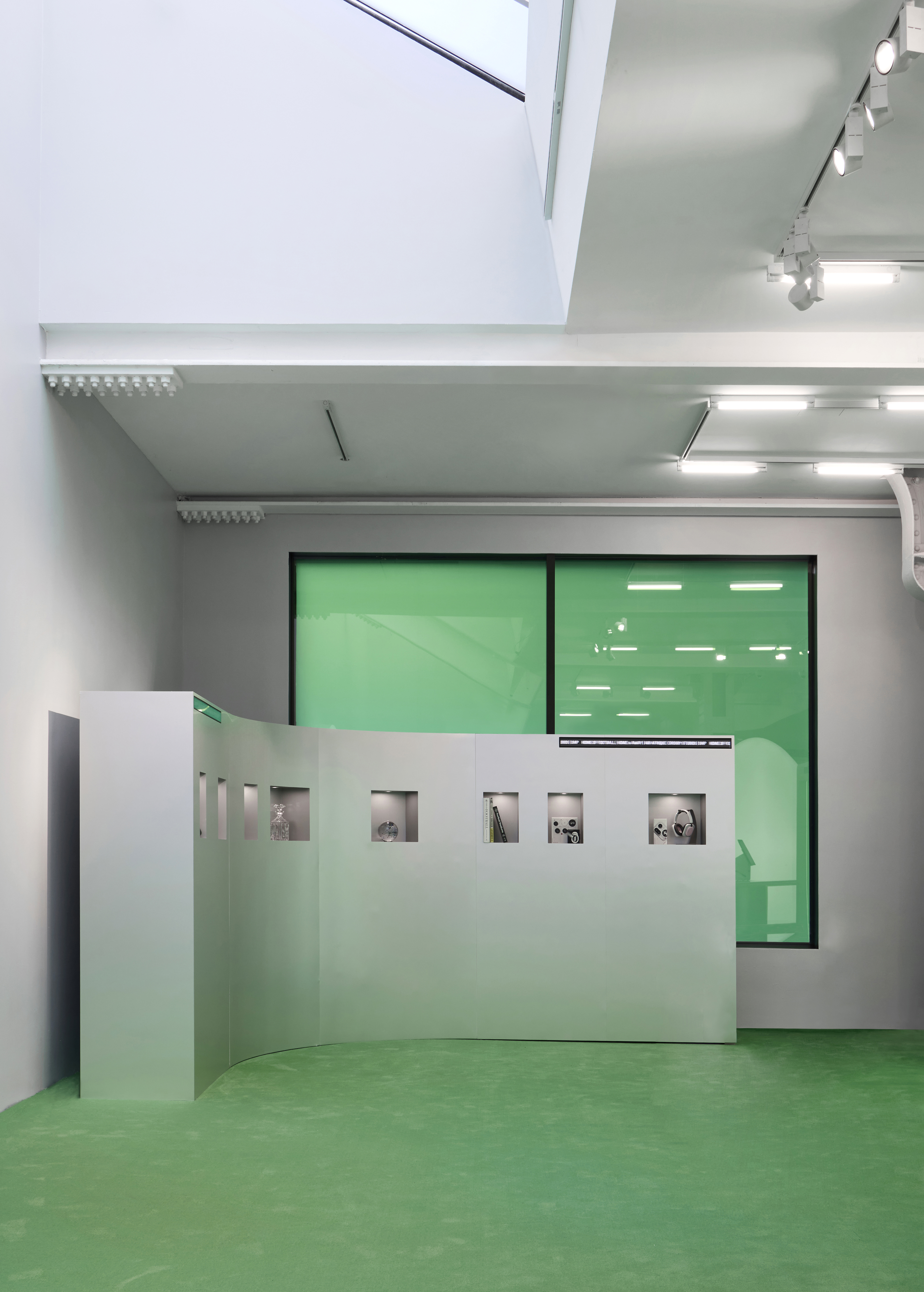 Memorabilia on display at Home of Football: Home &amp;amp; Away