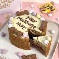 8. Personalised Easter Cookie Pie