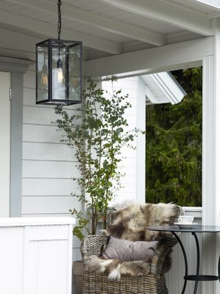 how much does garden lighting cost?: pendant from davey lighting in porch