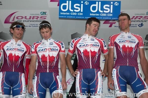 Katusha held onto the best team prize