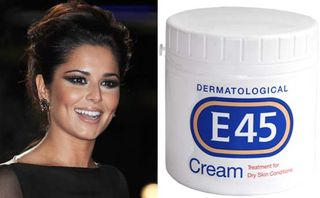 Cheryl Cole: E45 cream