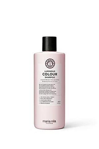 Maria Nila Luminous Colour, Shampoo 11.8 Fl Oz, Reduces Colour Loss From Washing, Pomegranate Counteracts Dehydration, 100% Vegan & Sulfate/paraben Free