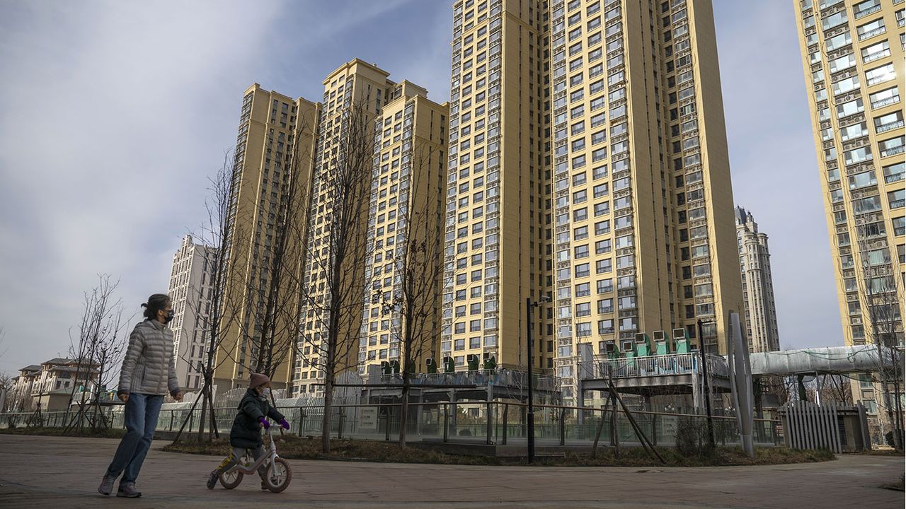 China Evergrande&amp;#039;s City Plaza development in Beijing