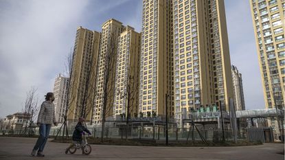 China Evergrande's City Plaza development in Beijing