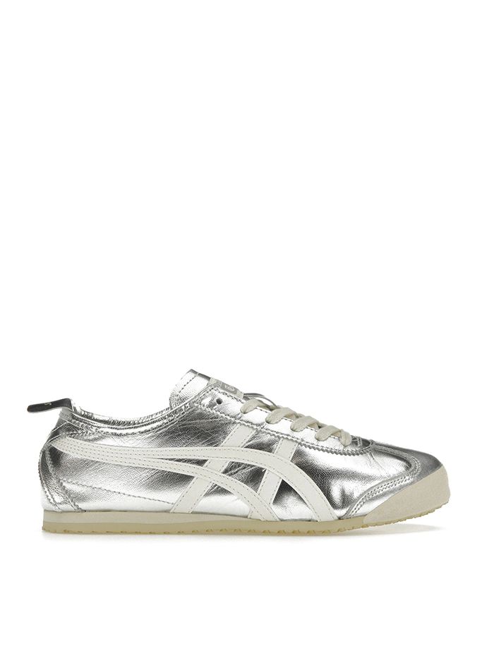 metallic silver onitsuka