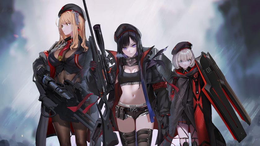 Emma, Eunhwa and Vesti in Nikke.