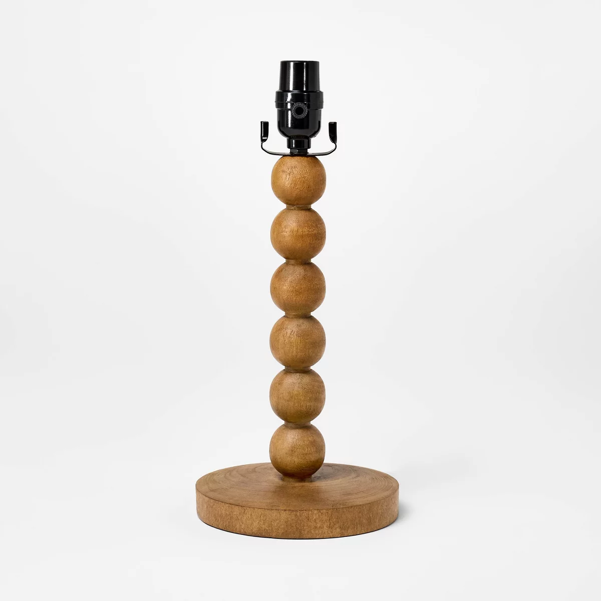 Turned Wood Stick Lamp Base Brown - Threshold&amp;trade; Designed With Studio Mcgee