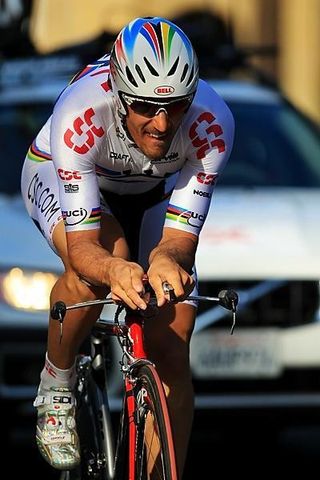 Fabian Cancellara took the prologue with a time he almost predicted to himself.