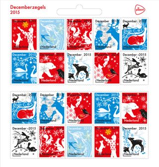 Tord Boontje designs narrative festive stamps