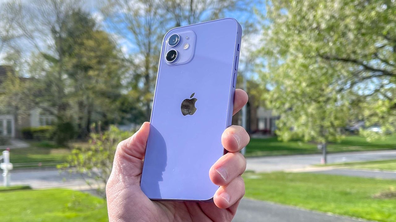 Purple iPhone 12